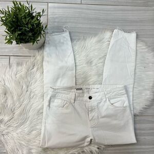 Vans White Distressed Skinny Jeans